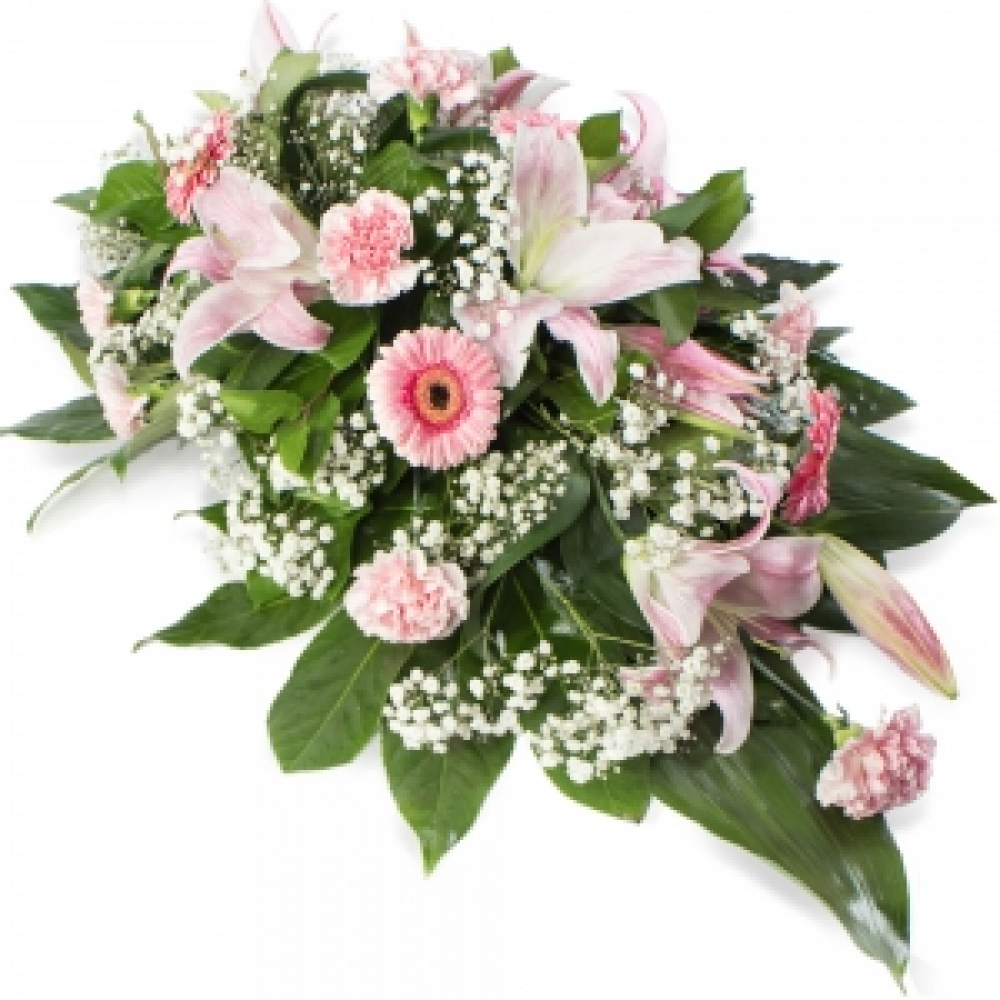 Coffin and Casket Floral (Pink)