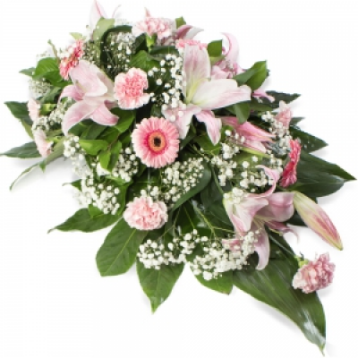 Coffin and Casket Floral (Pink) Product Image