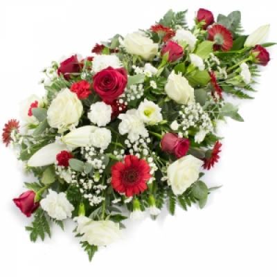Coffin and Casket Floral (Red) Product Image