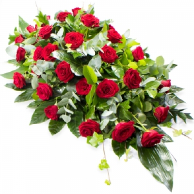 Coffin Spray (Red Roses) Product Image